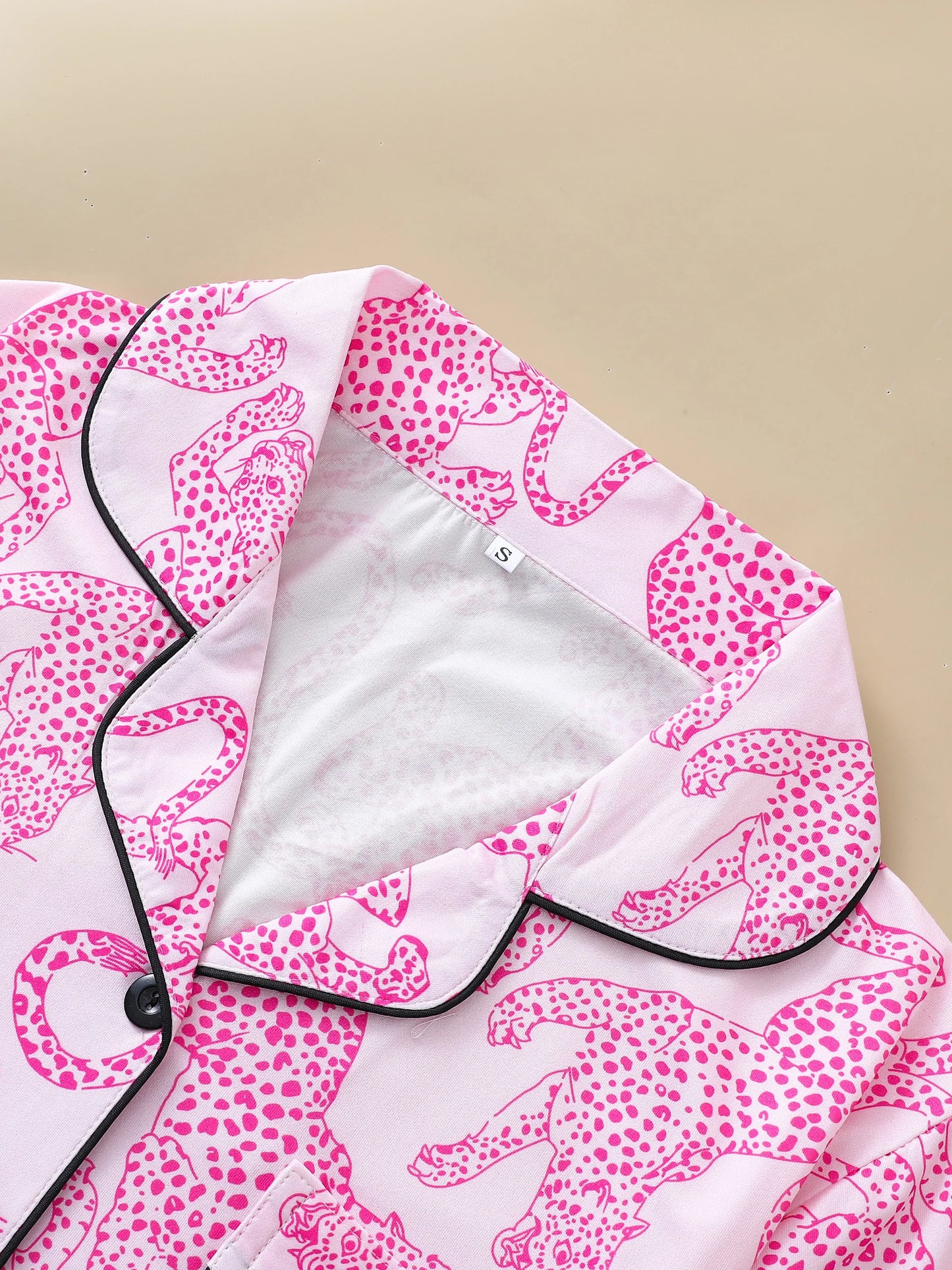 Cheetah Chic Short Pyjama Sets