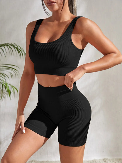 FemmeForce Crop  Top Set